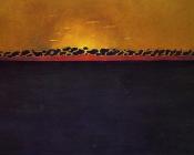 菲利克斯瓦洛东 - Sunset, Gray-Blue High Tide